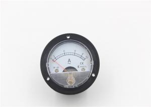China ABS Plastic Analog Panel Amp Meter Safety Frequency Round Amp Meter on sale