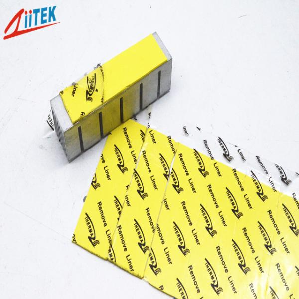 TIF4100 Yellow Thermal Gap Filler Thermal Insulators Materials For Various Electronics