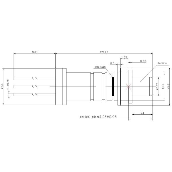 CWDM DFB LC TOSA Optical SubAssembly 1.25G 2.5G 10G 1270nm To 1610nm