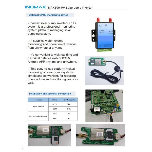 350KW Solar Pumping Inverter AC For Submersible Pumps And Centrifugal Pumps