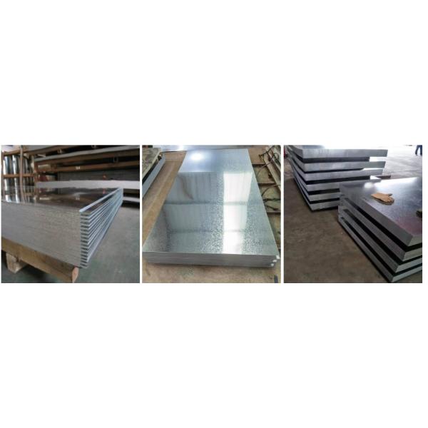 1m 2m Hot Dipped Galvanized Sheet SGCC SPGC SECC Tolerance 1%