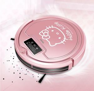 Buy cheap [Hello Kitty]Household Robotic Vacuum Cleaner Self Charging Wet Mop Cleaning Robot product