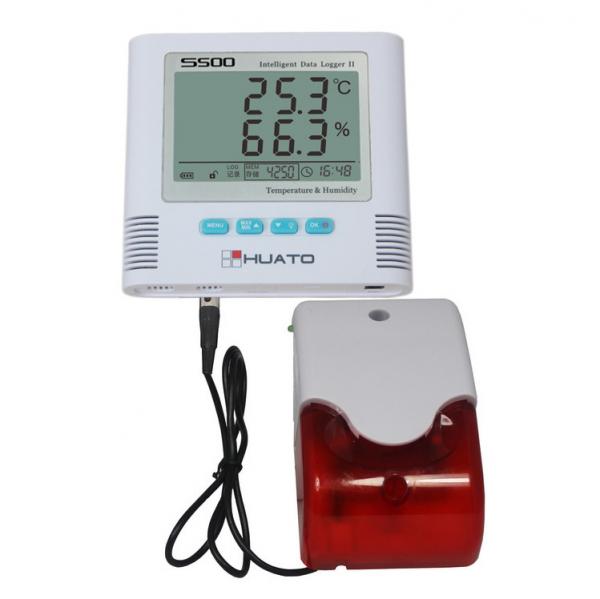 Quality Plastic Temperature And Humidity Data Logger For Medical Warehousing Pharmacy Drugstore for sale