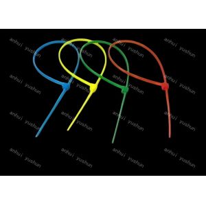 Buy cheap Nylon Bulk Cable Ties 18lbs Tensile Strength White/Black for Cable Bundling product