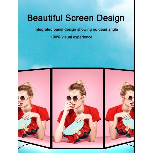 Wall Mounted Windows Wireless LCD Digital Signage Player 65 Inch 1080P 8ms Indoor / Outdoor