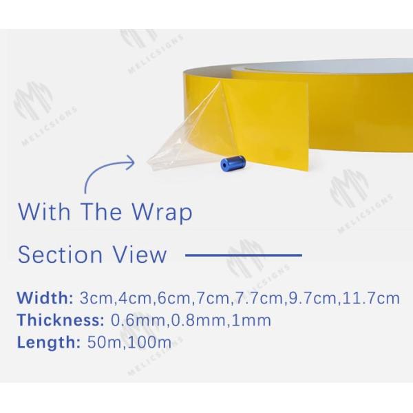 Three - Dimensional Sign Aluminium Trim Cap Return Material 12.7 Width Long Lifespan