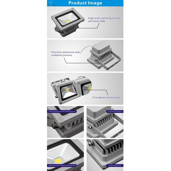 led flood light 10w ip65 black housing