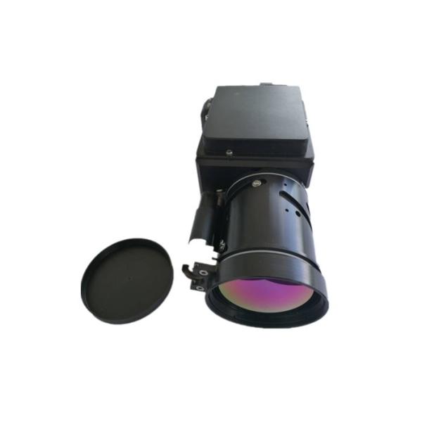 280mm Long Focal Length Continuous Zoom Miniature Airborne MWIR Cooled Thermal Security Camera