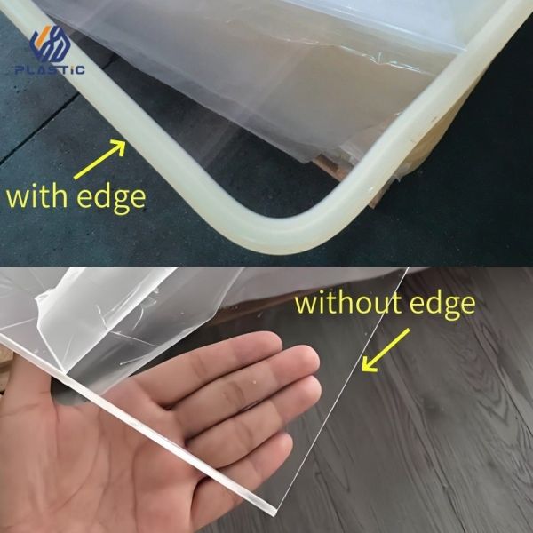 Clear Acrylic Sheet with 94% Light Transmittance Virgin PMMA Material and Customizable Sizes