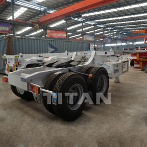China Tandem Axle Superlink Trailer TITAN high quality drawbar trailer for sale on sale