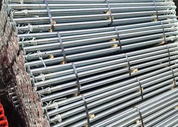 Painting Structural Steel Floor Support Jacks With Riveting Material & Manufacturing