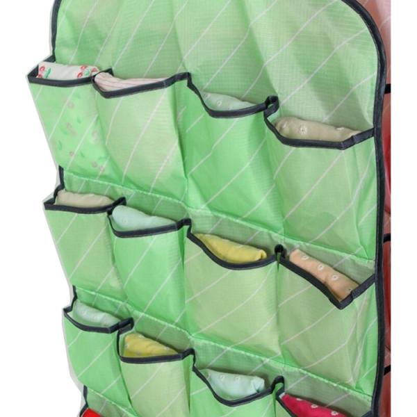 Fabric Portable Door Hanging Hanging Shoe Organizer Eco Friendly 82X46 Cm