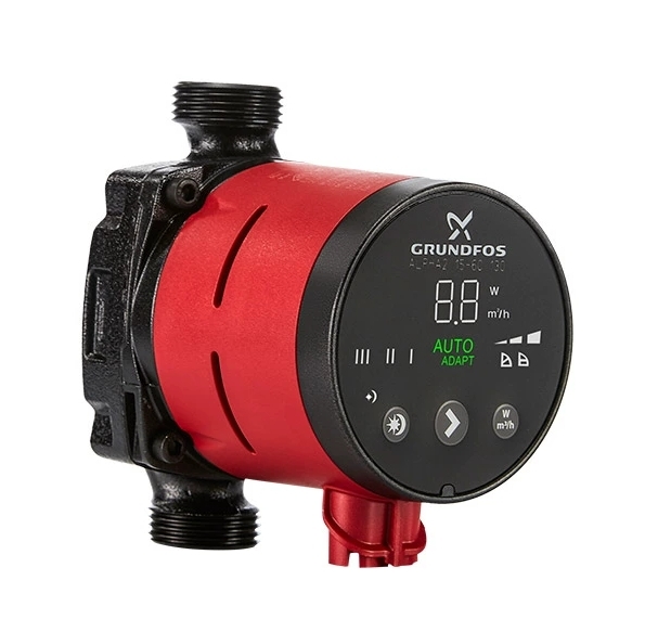 High-Efficiency Grundfos Alpha2 Heating Circulation Pump for Home Use