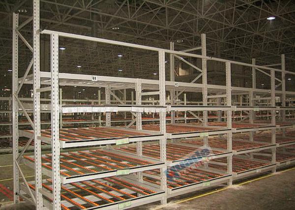 Quality Q235B Steel Shelving Racks Carton Storage Rack 100-1000 Kg Per Level. for sale