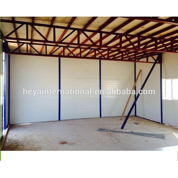 Low cost light steel frame prefab camp construction site accommodation house