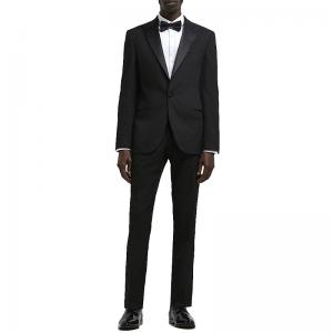 Buy cheap Custom Mens Tuxedo Suit Fashion Slim Fit Black For Special Occasion Formal Wear 2PCS product