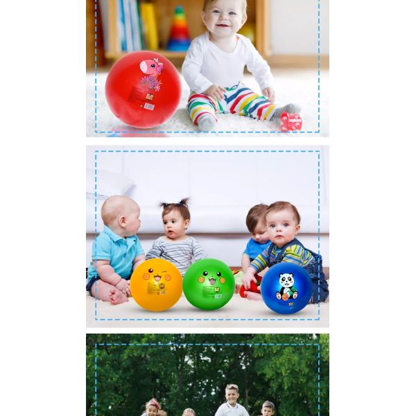 OEM Lightweight Inflatable Toy Ball , Reusable Soft Inflatable Ball