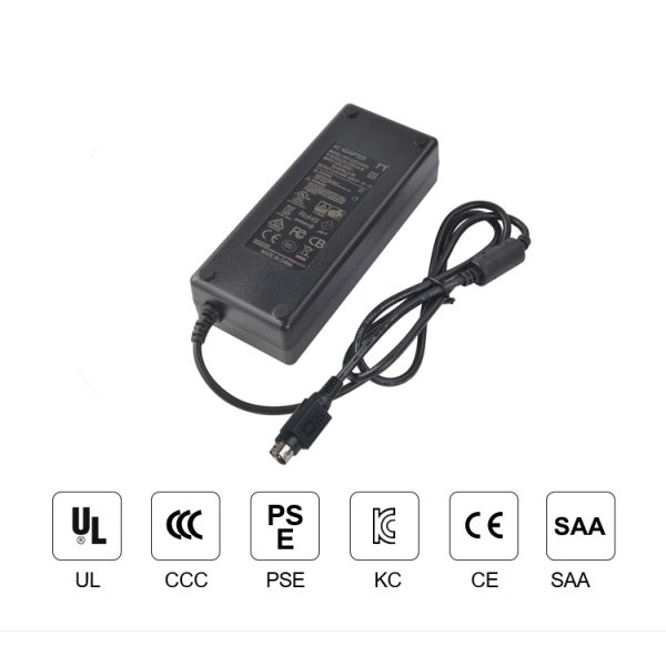 120w 12v Switching Mode Power Adapter , Led Dc Power Supply With 4 Pin