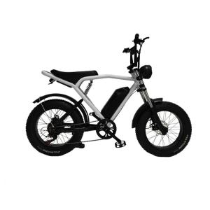 Buy cheap Fast Electric Dirt Bike Mountain City Road EBike with Mechanical Disc Brake in Black product