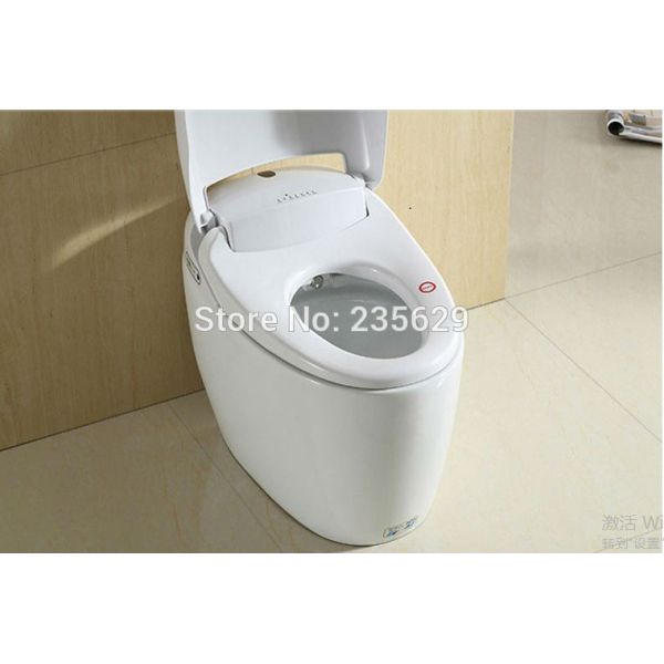 2016 Hot sale factory price Automatic water flushing siphonic smart toilet