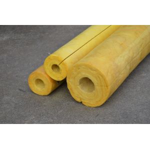 Buy cheap High Temp Glass Wool Pipe Insulation product