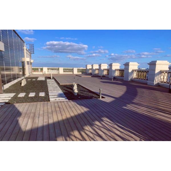 Cheap Eco Wood Plastic Composite Outdoor WPC Floor Decking Tiles