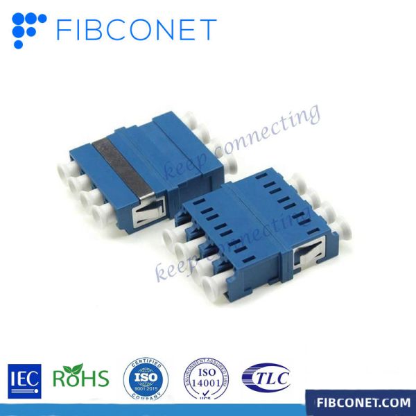 FTTH LC/FC/SC/ST Fiber Optic Adapter for Simplex Duplex Connector in Jumper Port Coupler