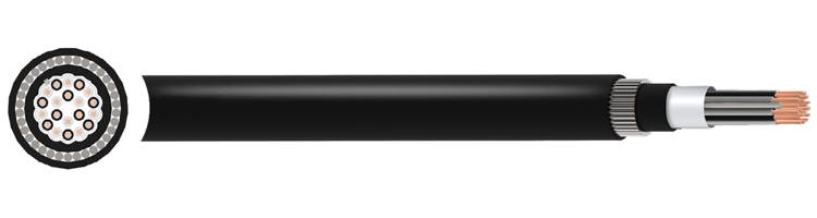 300V/500V Rated Voltage Fireproof Instrument Cable with LSZH/PVC Jacket and Flexible Copper Conductor