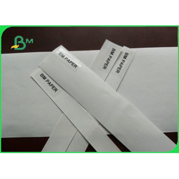 Custom 28g White Food Grade Wax Paper / Kraft Paper For Food Packing