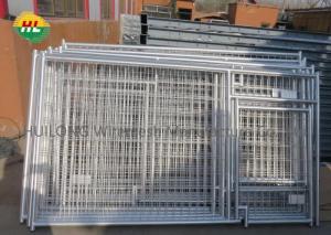 China Galvanised Welded Wire Mesh Panels 50x75mm Rectangle Openings For Dog Cages on sale