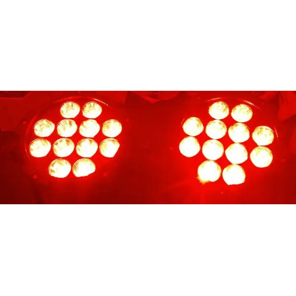 Waterproof Aluminum RGBW 4in1 LED Par Lights 12*12w Flat Par IP65