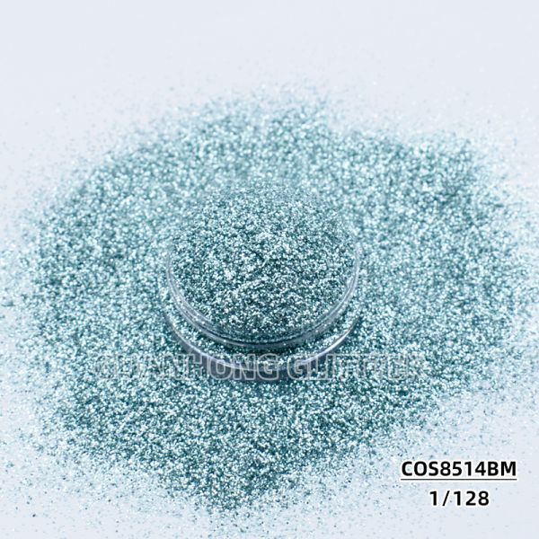 Makeup Crafts Plant Cellulose Biodegradable Sustainable Glitter Powder Hexagonal Custom