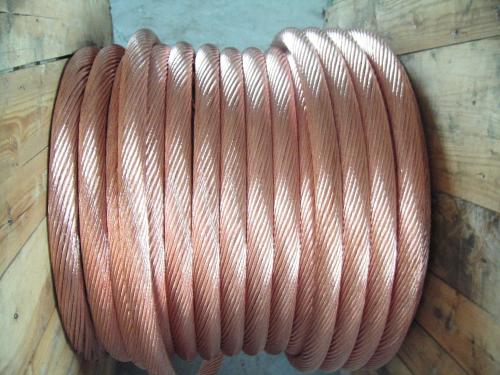 AAC ACSR ACAR Bare Copper Conductor With 0.6/1KV Rated Voltage 90°C Working Temperature
