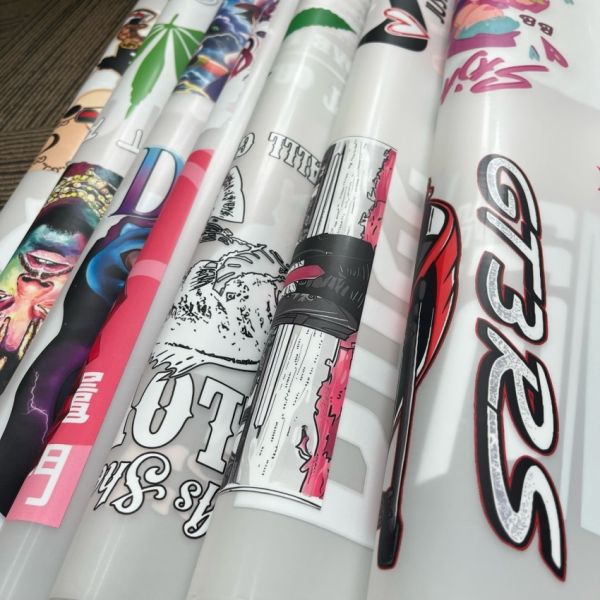 Machine Washable High Stretch Custom DTF Transfers with Customizable Designs for Apparel Branding