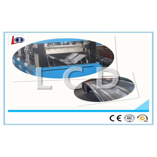 K Type Long Span Roofing Sheet Machine Steel Tile Type With Hydraulic De - Coiling
