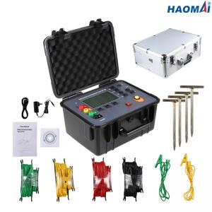 China 30 Kiloohm Earth Ground Resistance Testing Equipment Ultraportable With LCD Display on sale