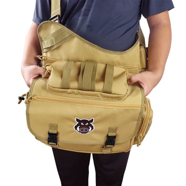 FCC Saddle Bag Hunting Camera Accessories 47x16x27cm Single Shoulder Bag