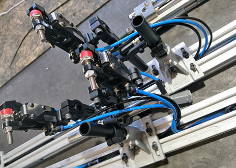 High Performance Mechanical Gripper , Automatic Robot End Effector Gripper