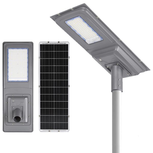 LED Solar Street Light With Durable Aluminum Body Dustproof for Countryside Streets