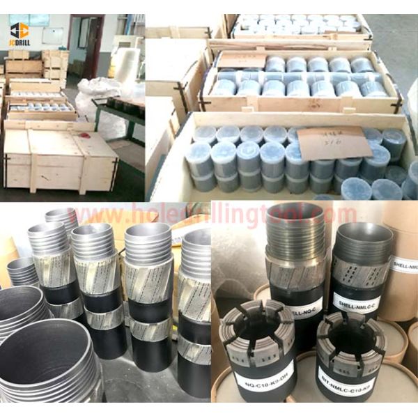 AQ BQ NQ Granite Drilling Tools Impregnated Diamond Reamer Shell ISO Certificate