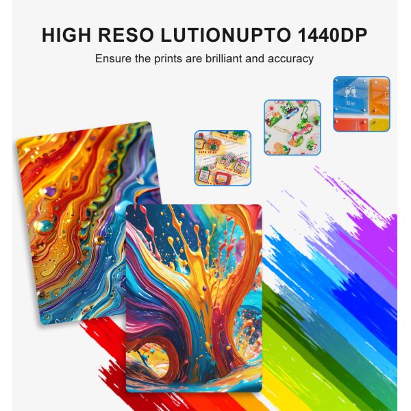 KECAI Factory Direct Supply High Speed A3 3040 UV Led Flatbed Printer With Double XP600 Print Heads for Acrylic Bottle Wood