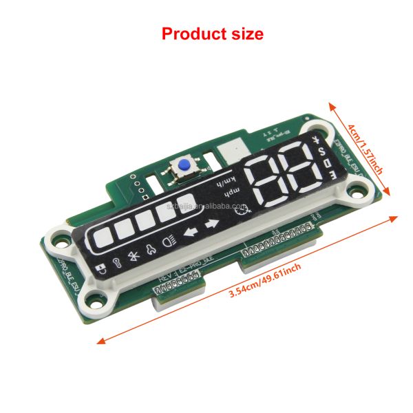Fashion Style Dashboard Circuit LED Display Screen Control Board with Easy Installation and Adjustable for Nine bot E2 Pro Electric Scooter