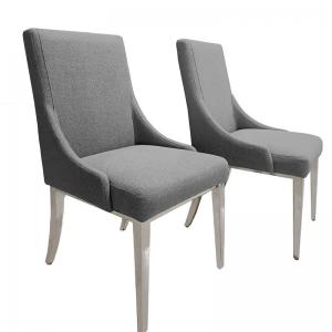 Buy cheap GlossLux High Back Fabric Dining Room Chairs product