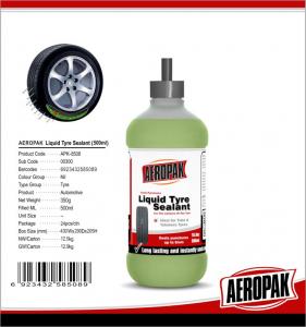 Buy cheap Non Flammable Emergency Tyre Repair Liquid , Anti Freezing Car Tire Sealant  product