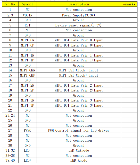 550nits Brightness 10.1 Inch IPS Display LCD TFT Module 800*1280 Resolution