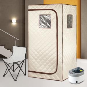 China 4L Full Body Portable Steam Sauna With Time Control 0-99 Minutes And Waterproof Cloth on sale