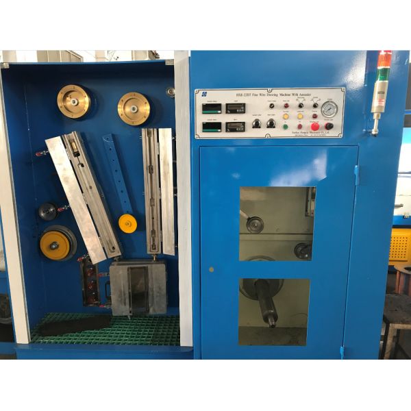 22DT High Speed Wire Drawing Machine , Cu Wire Drawing Machine With Large Spool