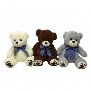 China Plush Bears Toys Stuffed Gifts 20 Cm 3 CLRS With Lovely Bowknot on sale