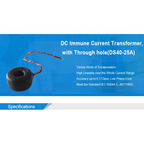 Mini Ring Coil Current Transformer for Latching Relay Component