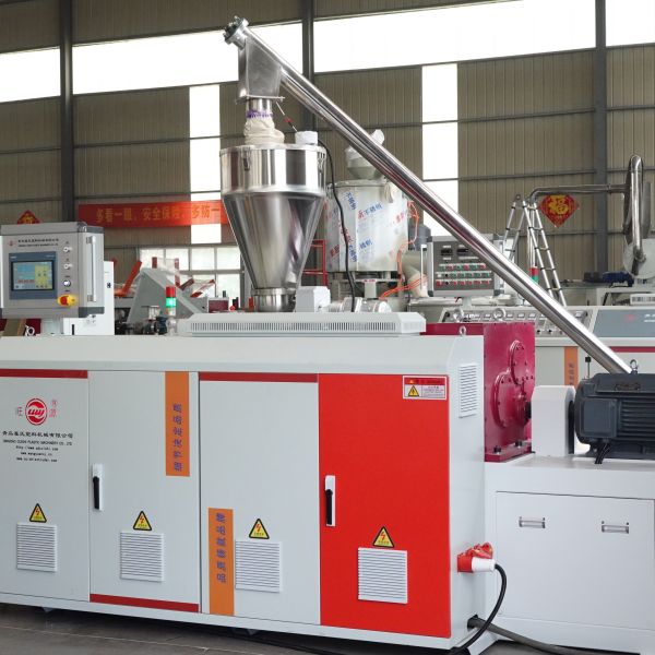 Automatic PVC Electrical Conduit Pipe Production Line Twin Screw Plastic Extruder High Efficiency Cable Protection Pipe Making Machine
